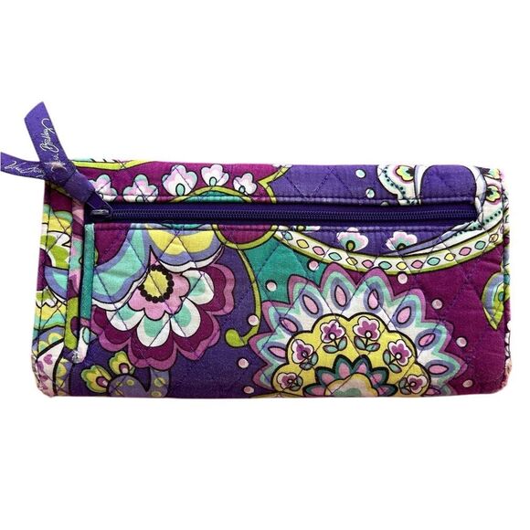 Vera Bradley Floral Wallet -  Heather - Picture 3 of 6